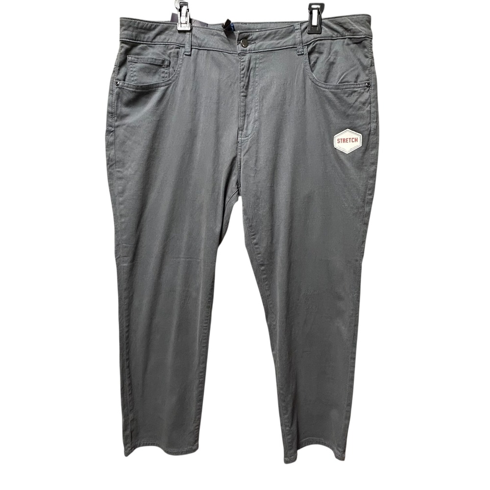 Regal Exchange Men's Gray Stretch Authentic Denim Jeans 40W‎ x 28L - New - READ